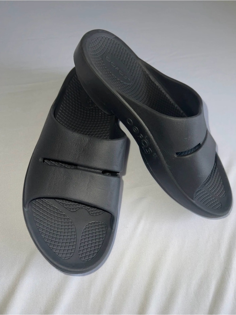 Oofos OOriginal Women’s Recovery Slide - Black